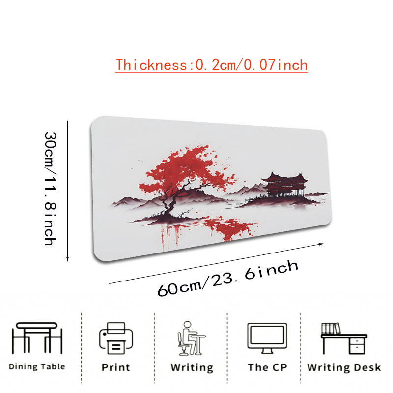 Mouse Pad Size 35.4X15.7Inch