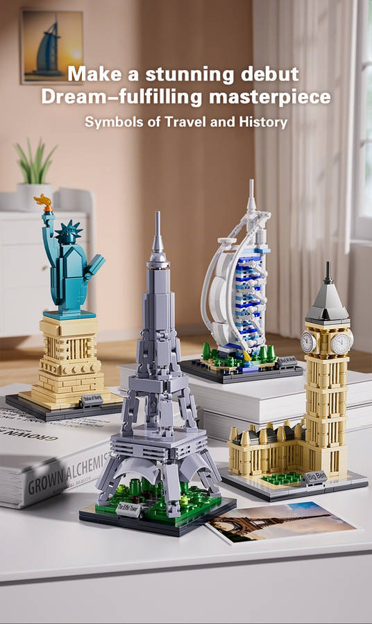 Building Toy Architectural Model Toy Set Model Big Ben