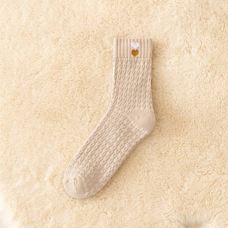 Women S Socks Color Mixed Color 5 Pairs Size Onesize