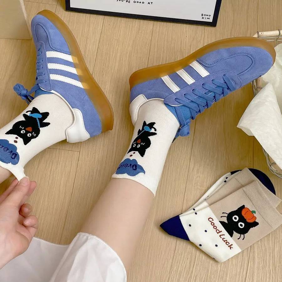 Women S Socks Color 4 Pairs Applicable People All