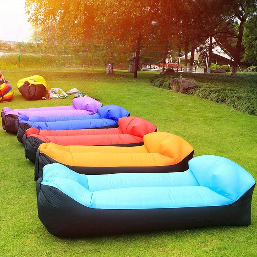Premium Versatile Air Mattress Portable Inflatable Couch Outdoor Use Inflatable