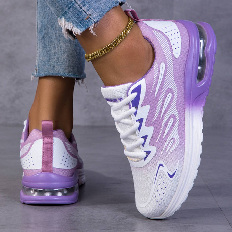 Women S Sneakers Color Purple Sizeuk 3.5