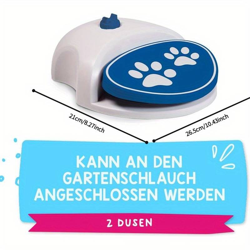 Pet Supplies Color Blue And White Model Upgraded With Two Spouts