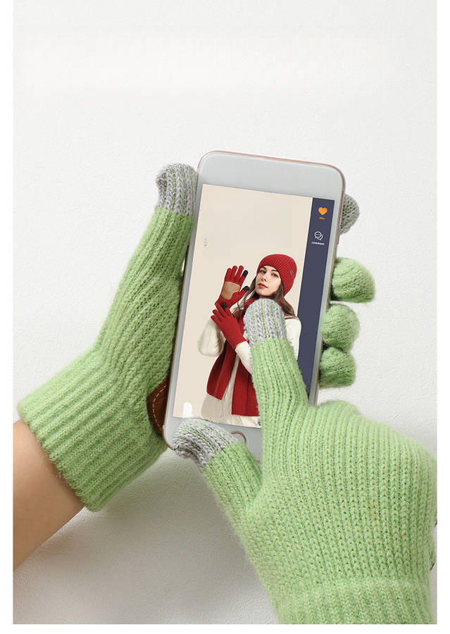 Gloves Color Orange