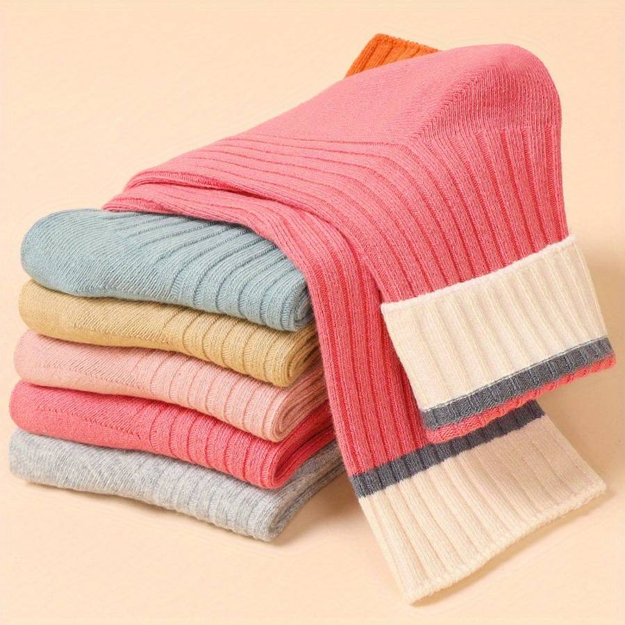 Women S Socks Color 5Pack Style A Size Onesize