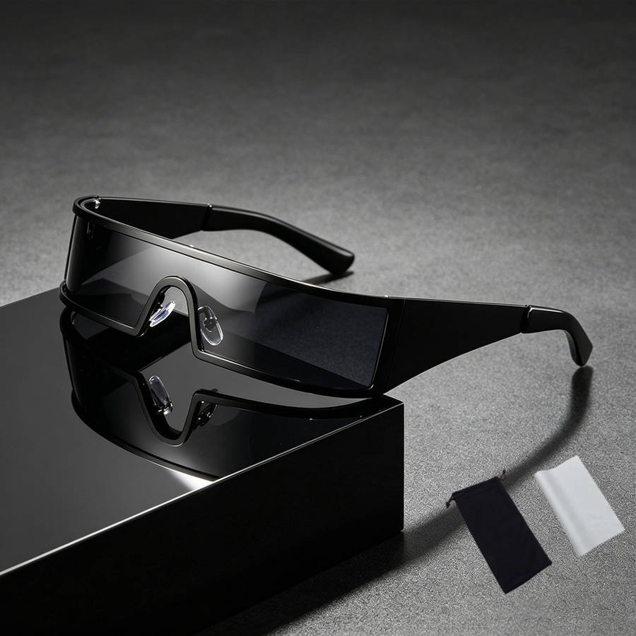 Cycling Glasses Color Black Gray