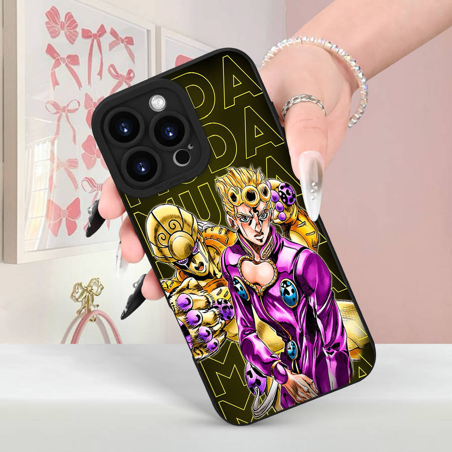 1Pc Black For iPhone 16 Plus Cartoon Cool Angel Eye Phone Case