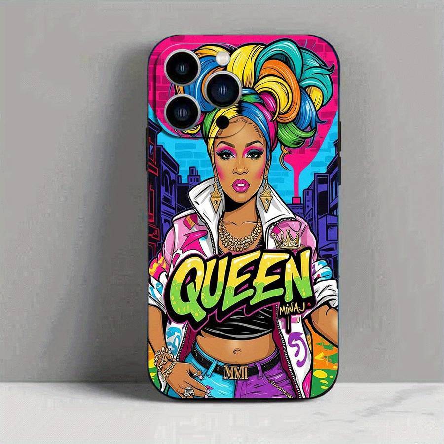 1Pc Black For iPhone 13 TPU Phone Case