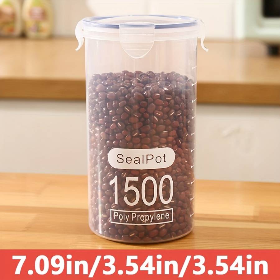 Sealed Jar Model Medium 800Ml Styletransparent And Visible