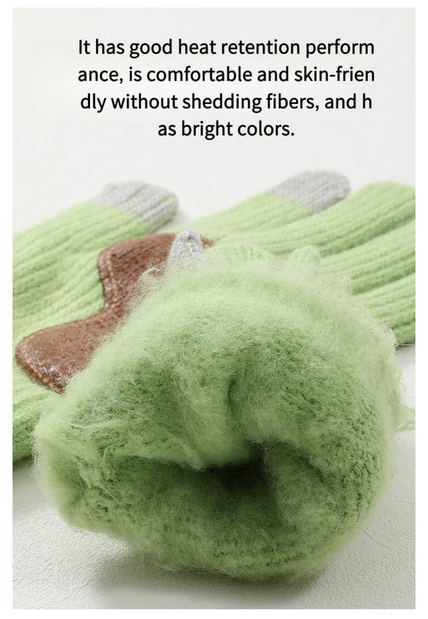 Gloves Color Orange