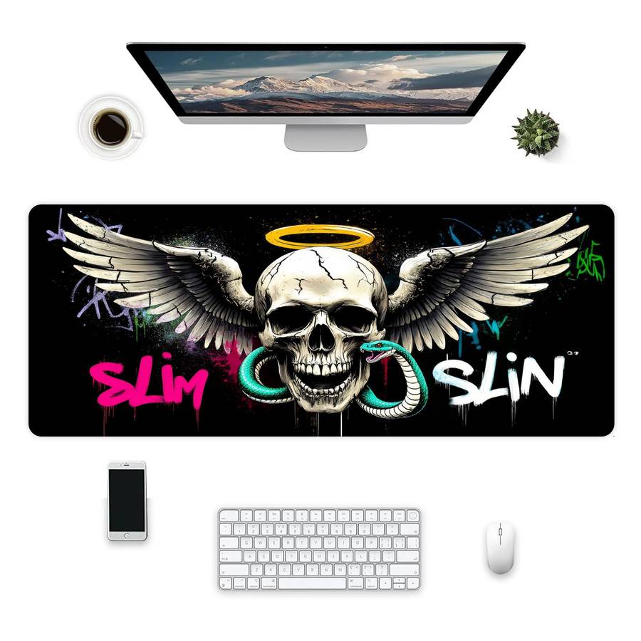 Mouse Pad Color White Size 80X40Cm