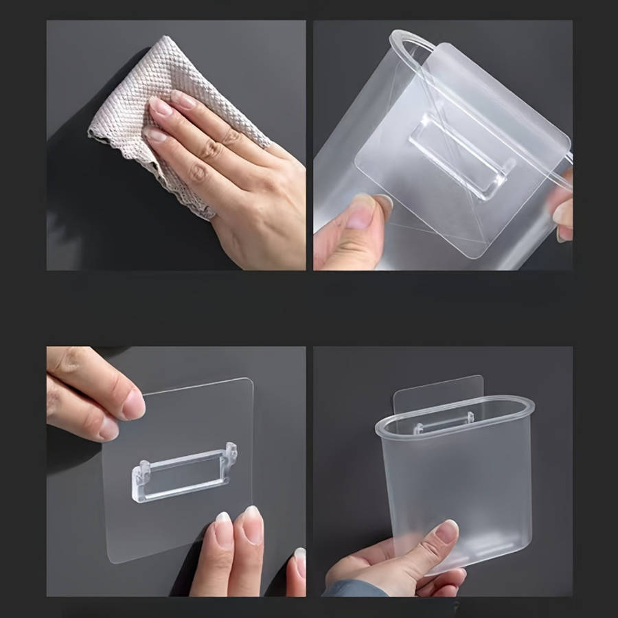 Bathroom Storage Rack Color Transparent Quantity2Pcs