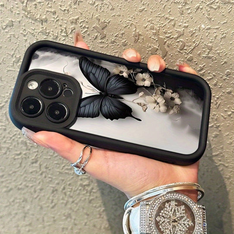 1Pc Black For iPhone 7 8 Phone Case Phone Cover