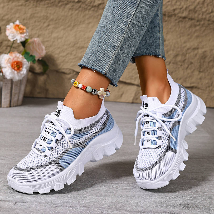 Women S Sneakers Color Khaki Color Matching Sizeuk 7