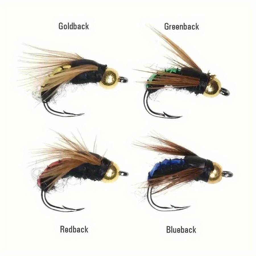 5pcs Small Fly High Simulation Fly Lure PVC Mixed Color with Hook for Fishing