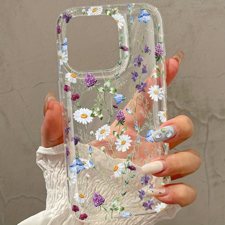 1Pc Transparent For iPhone 14 Plus Phone Case Phone Cover