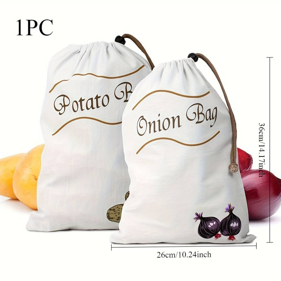 Food Storage Bags Color Onion Pattern