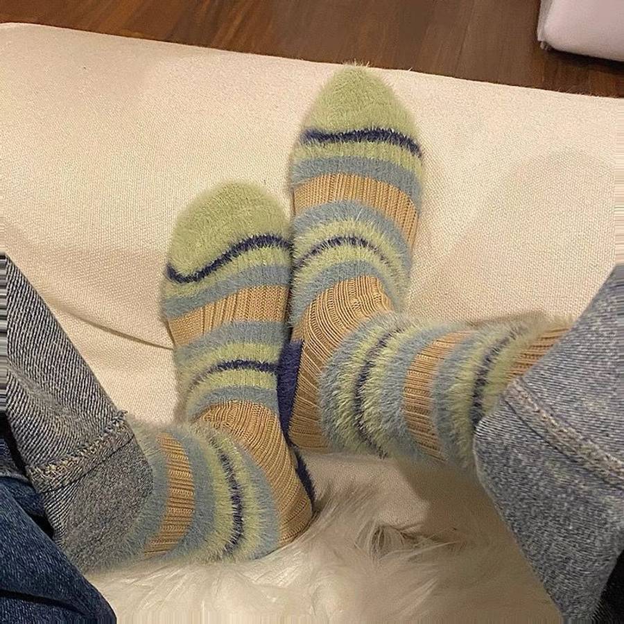 Women S Socks Color Mixed Color 3 Pairs Size Onesize