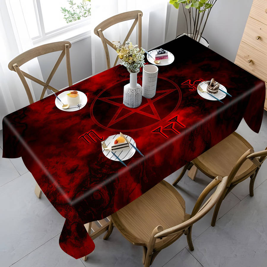 Halloween tablecloth decoration size 140x200cm