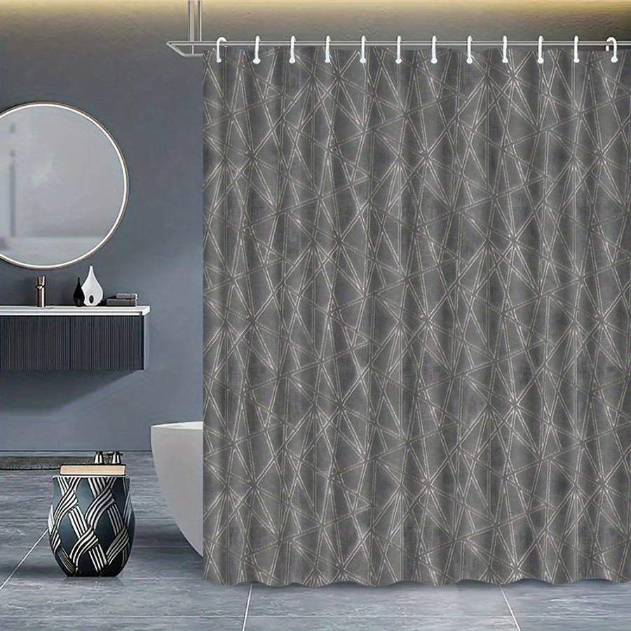 Waterproof Shower Curtain Size 70.87*70.87In180*180Cm
