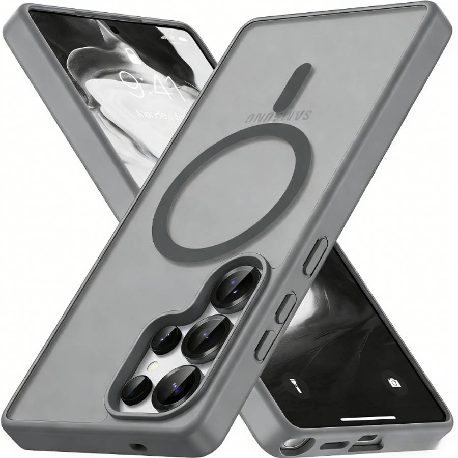 Phone Case Grey Compatible Model Galaxy S24
