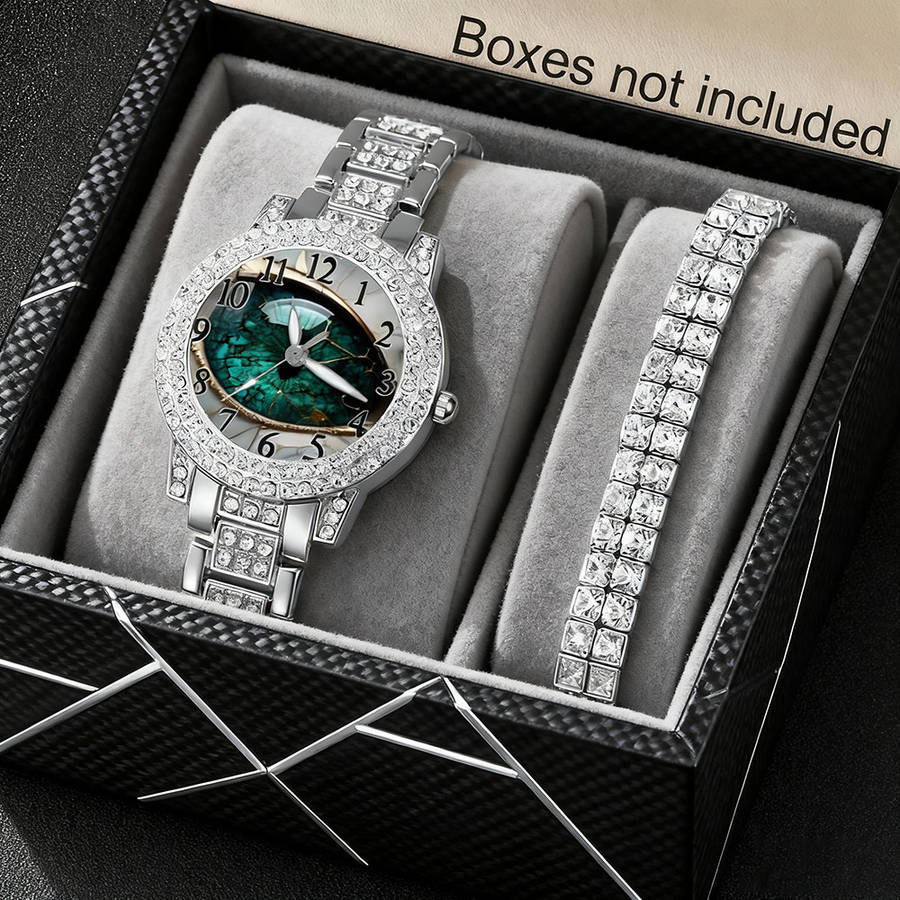 1Pcs Watch Plus Jewelry Casual Quartz Bracelet Accessory Watch Jewelry