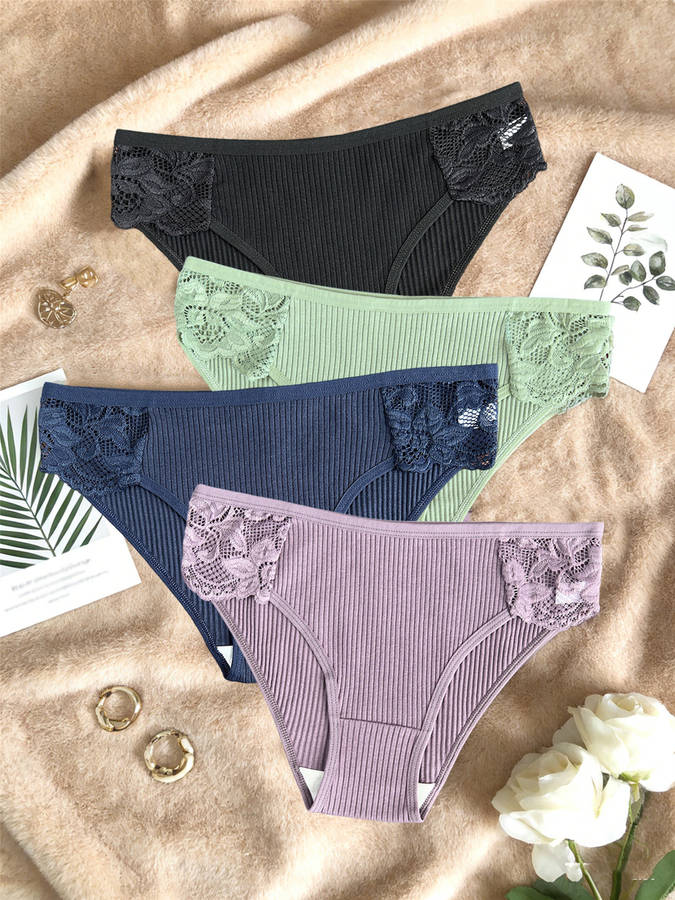 Womens Underwear Color Mixed Colors Sizel