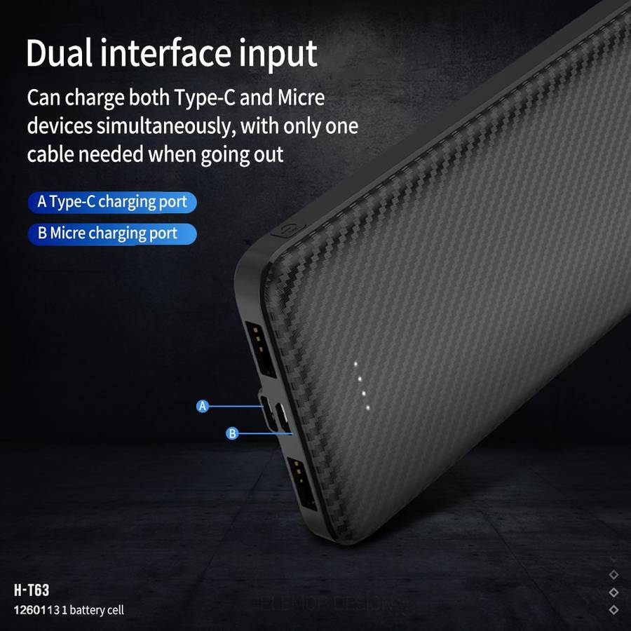Power Bank Color Black