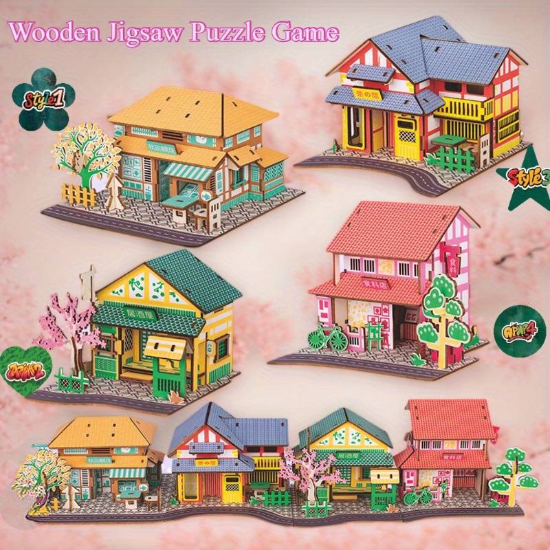 Building Toy Architectural Model Toy Set Color Th 03 Izakaya
