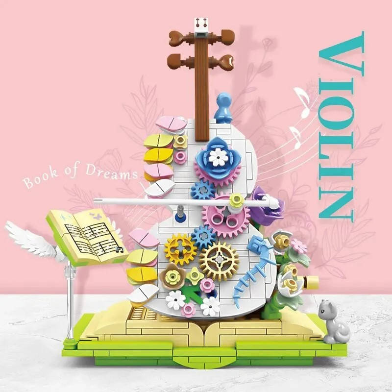 3D Puzzle Musical Instrument Model Model 1 Set