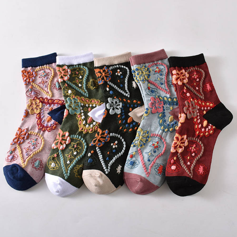 Women S Socks Color Number 5 Size Asian Onesize