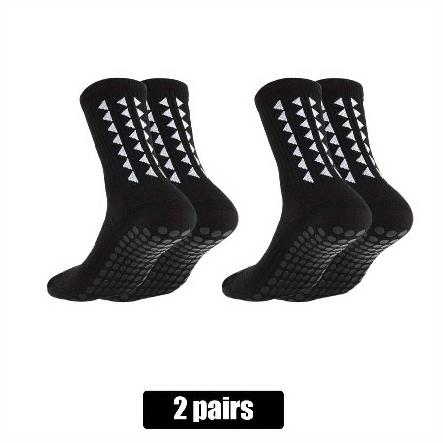2 Pairs Of Black One Size High Elastic Socks