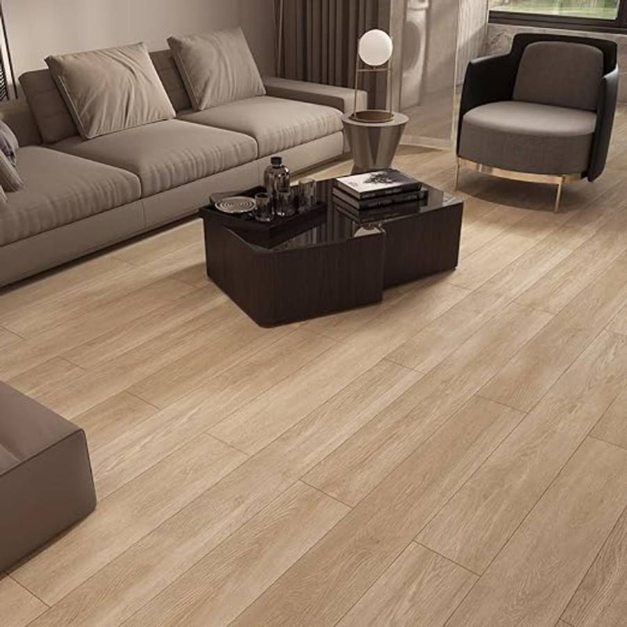 Self Adhesive Floor Stickers Maple Birch 30*500