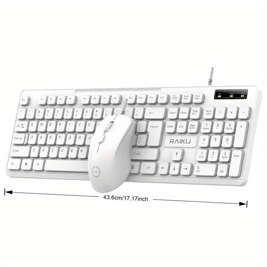 keyboard color White