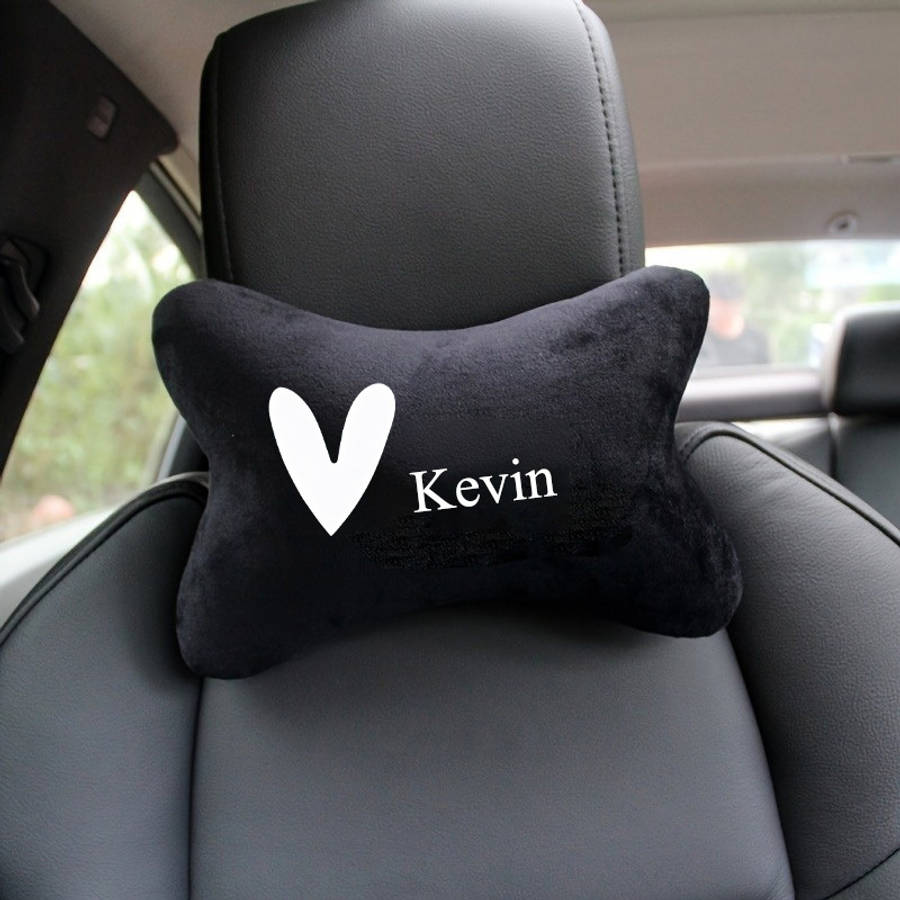Car Seat Cushion Love Style Font 5