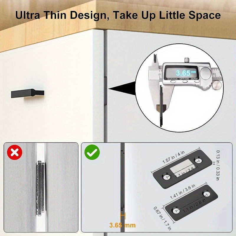 Lock Color Black Quantity 4 Pcs