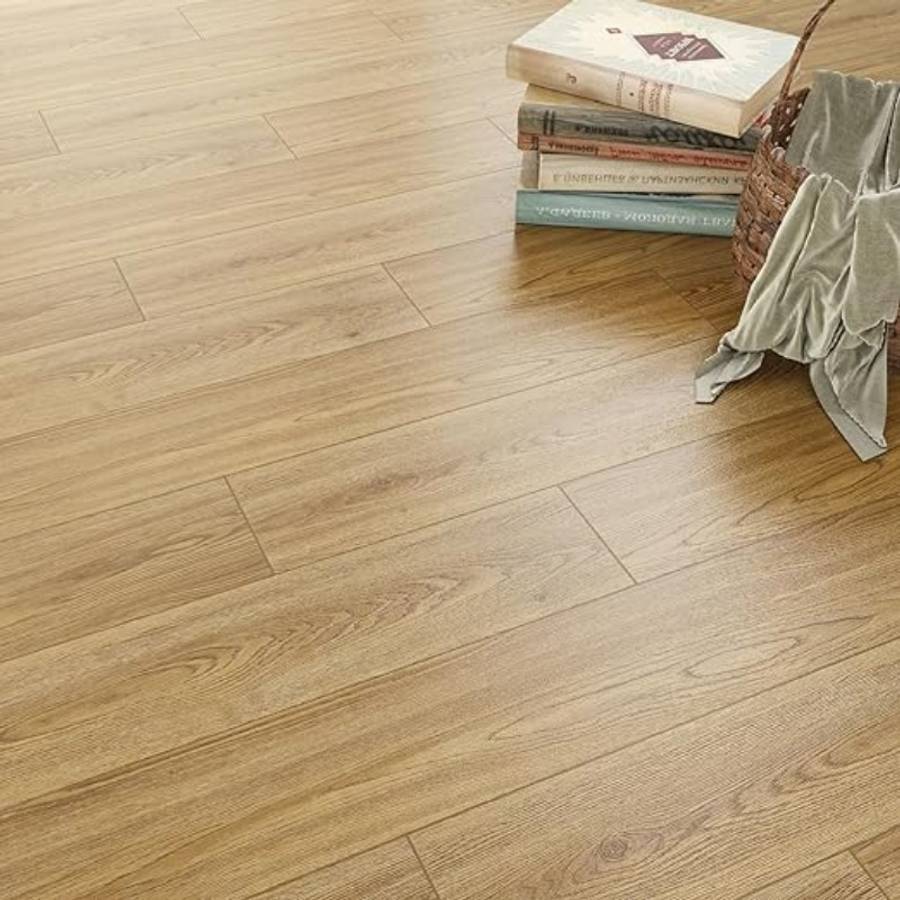 Self Adhesive Floor Stickers Maple Birch 40*500
