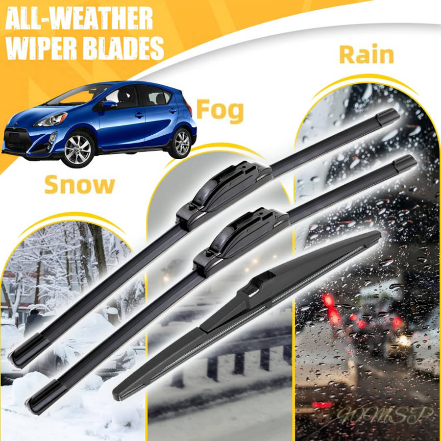 Windshield Wipers Model For Toyota Prius C 2012 2019