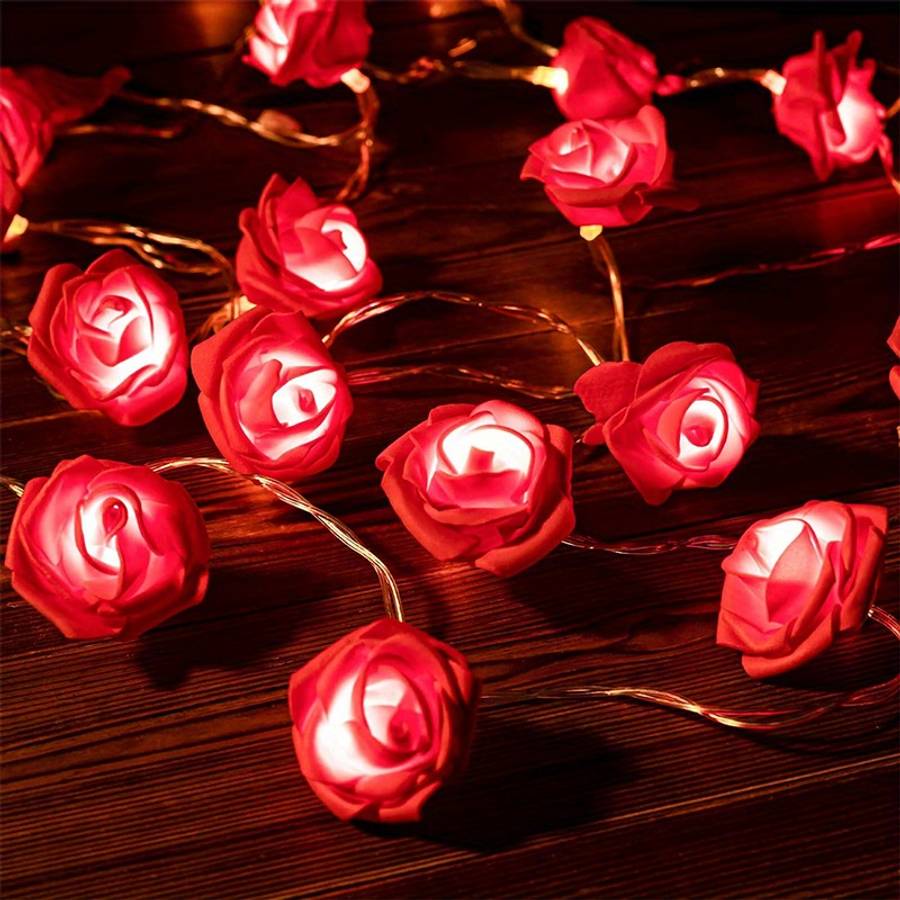 Christmas Lights Pink Size 149.96Cm 150.11Cm