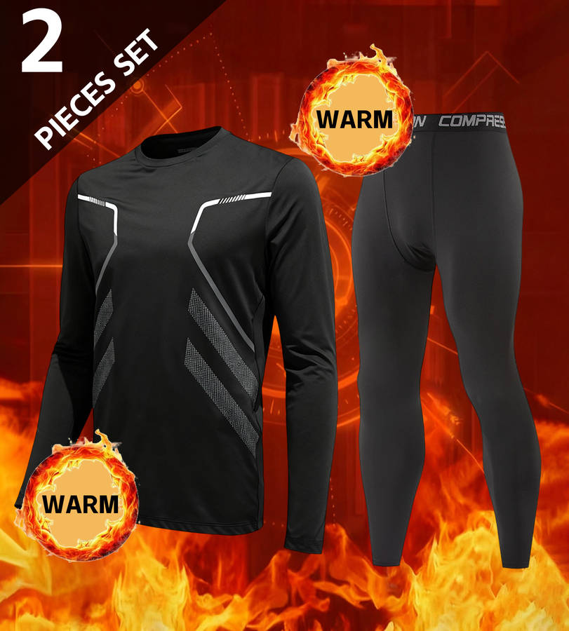 Thermal Underwear Color Grey Sizexxl
