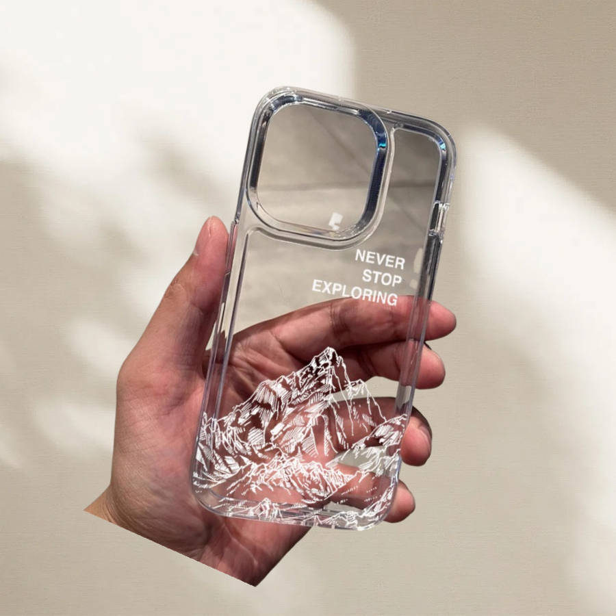 1Pc Transparent For iPhone 13 Phone Case Phone Cover