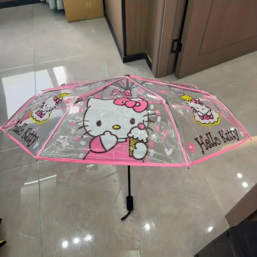 Umbrella Color Pink Hello Kitty