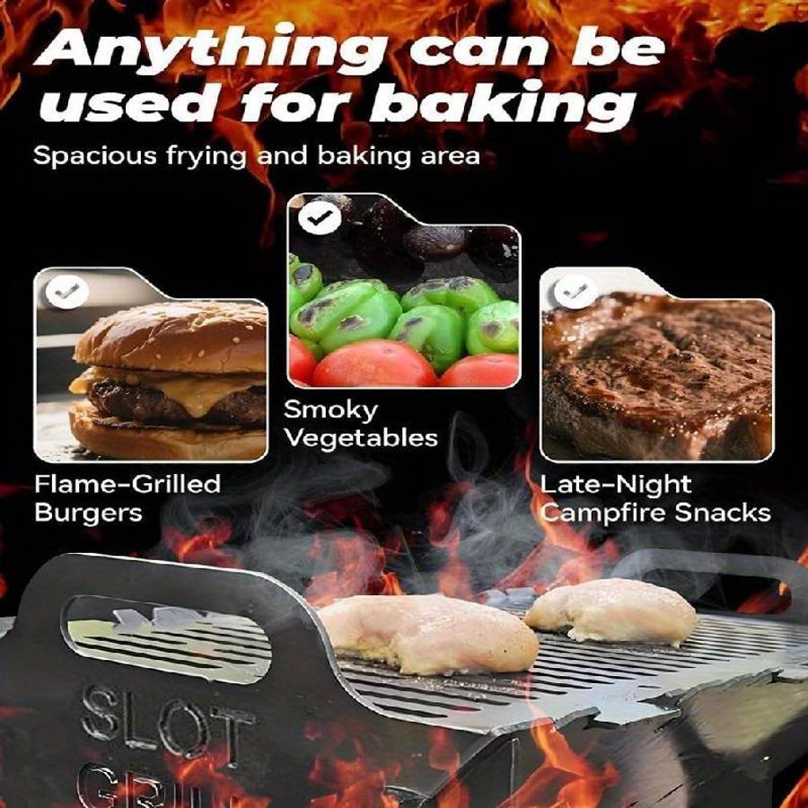 Barbecue Grill Color Black