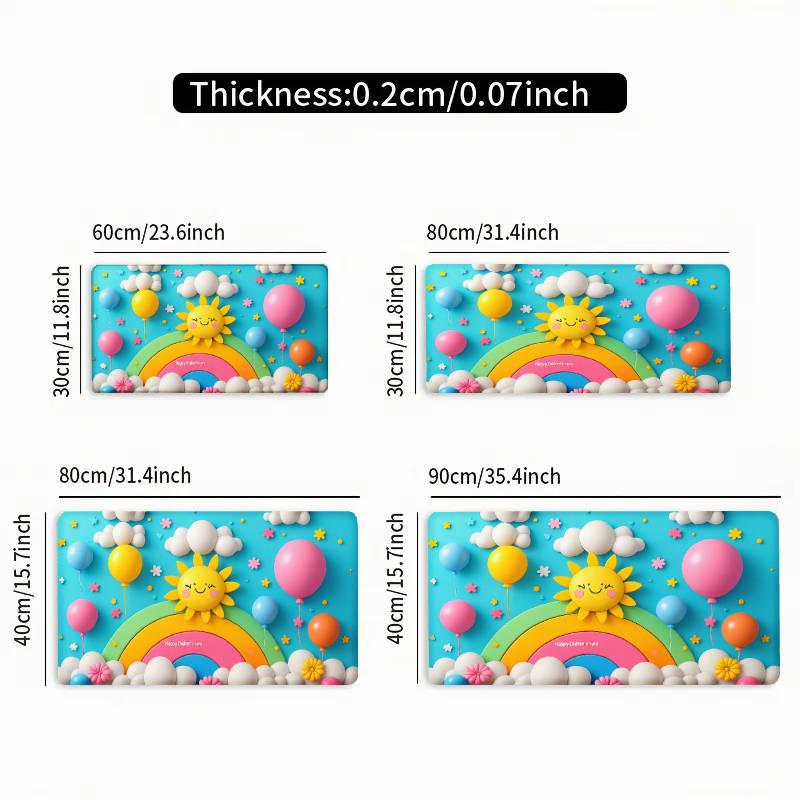 Mouse Pad Size 35.4Inx15.7In