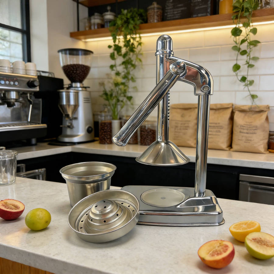 Juicer Color White Golden Texture Silvery  1 Piece