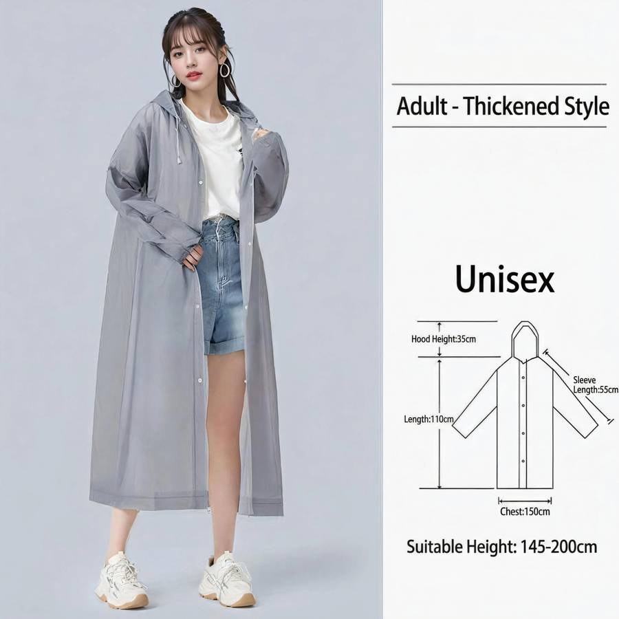Raincoat White