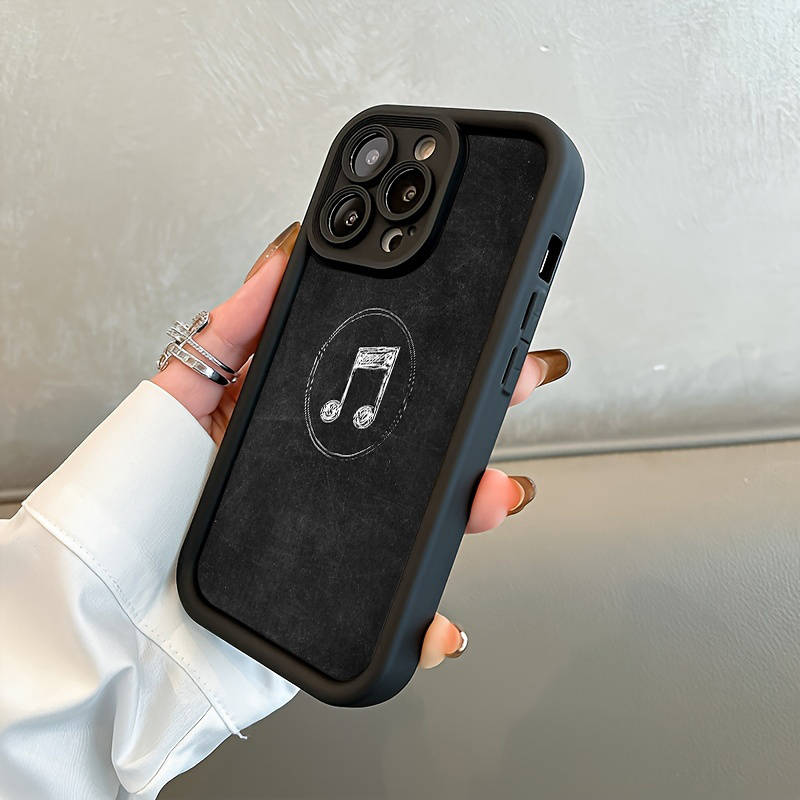 1Pc Mixed Color For iPhone 11 Pro Max Graffiti Musical Note Phone Case