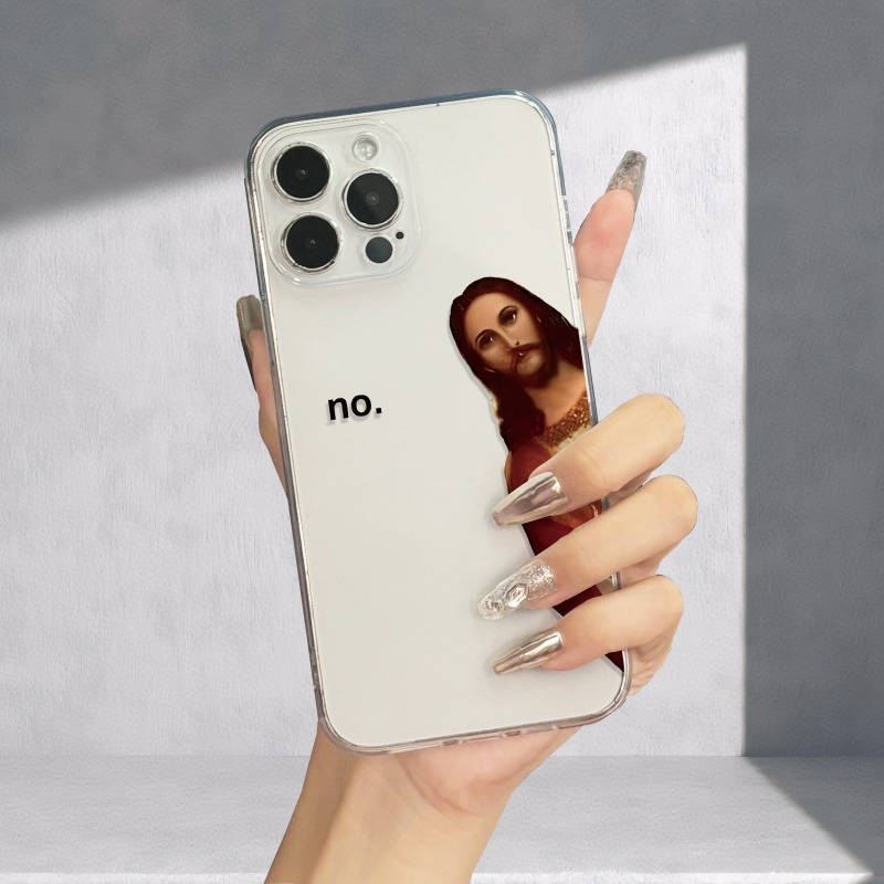 1Pc Transparent For iPhone 11 Phone Case Phone Cover