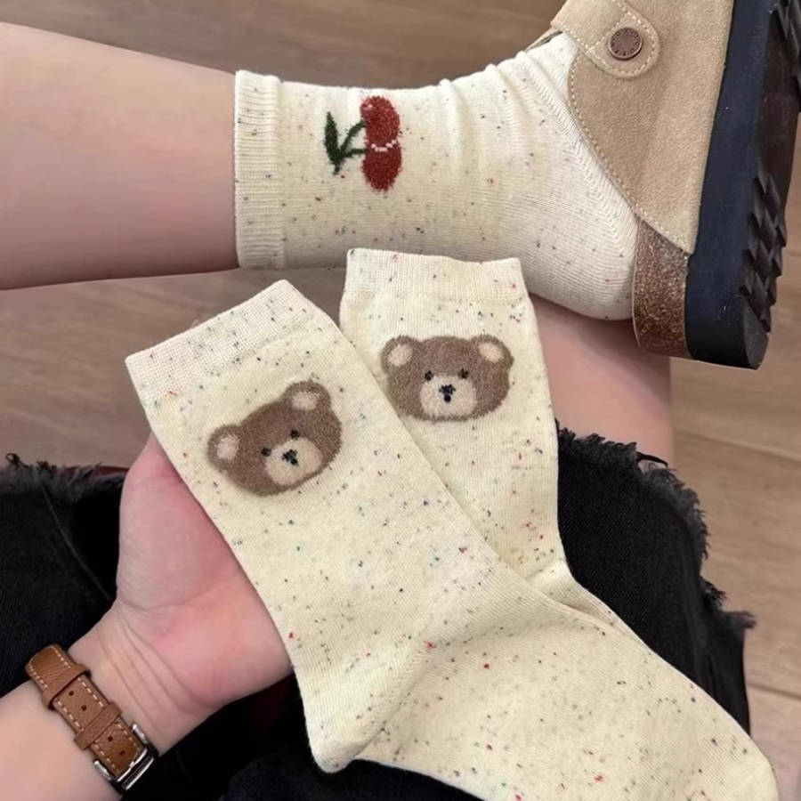 Women S Socks Color 2Bows2Hearts Size One Size Fits All