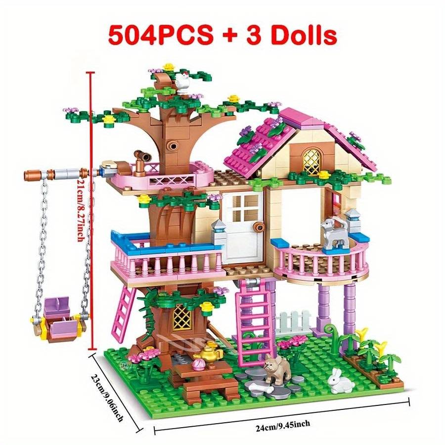 Building Toy Architectural Model Toy Set Quantity 504Pcs